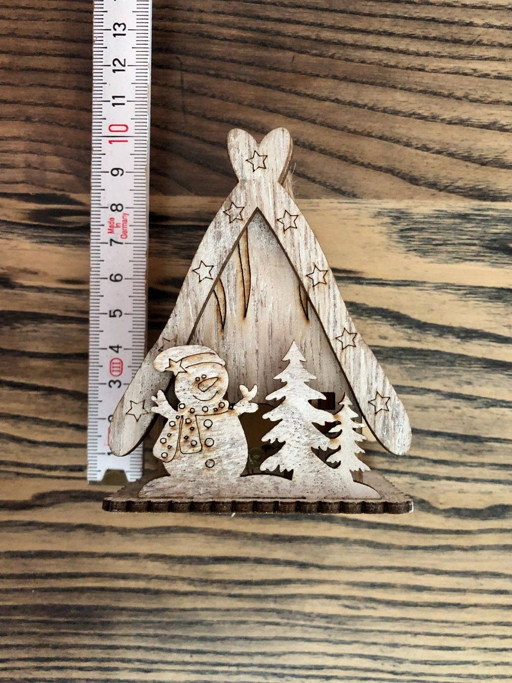 Tutte le decorazioni: Deko Häuschen mit Licht Holzhaus – Nuovo e nell'imballaggio originale da Berg am Irchel venduto da Zweiti_Chance 2