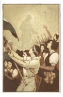 Journée de la Jeunesse  Gegen Licht halten! Litho Vevey 1920