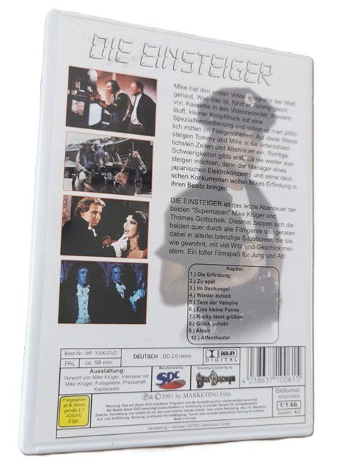 Tutti i DVDs: Die Einsteiger (DVD, Mike Krüger, Thomas Gottschalk) – Usato da Wilen b. Wollerau venduto da morethanmusic 1