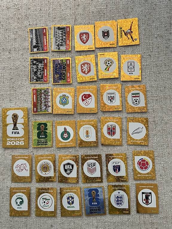 Panini Carte collezionabili: Panini FIFA World Cup 2026 alles – Usato da Zürich venduto da Yvo619