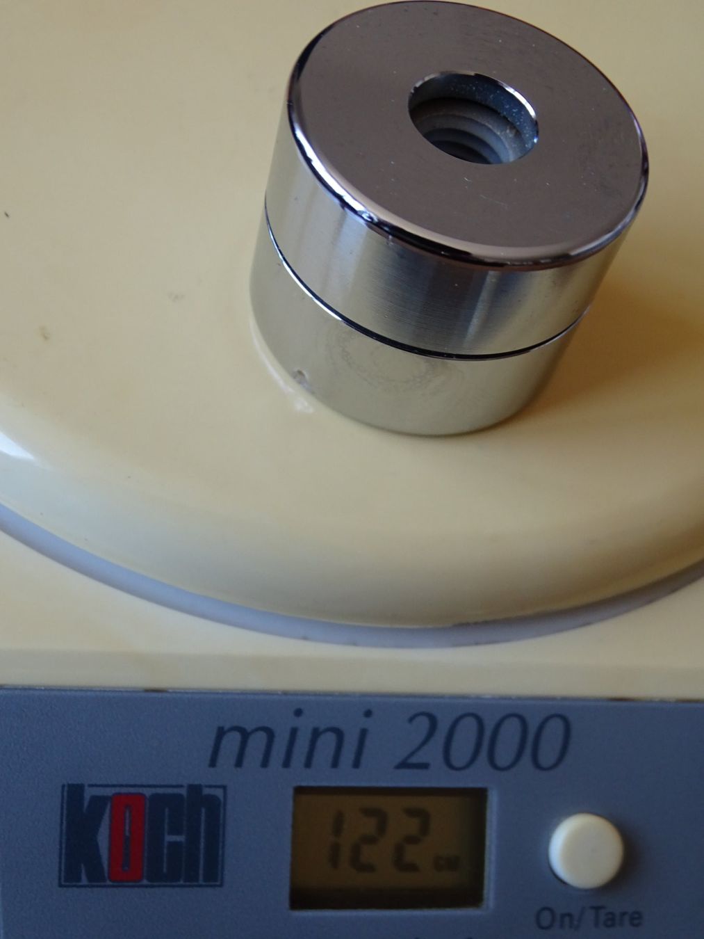 Giradischi: Tonarmgewicht 122g 8mm Gewinde – Usato da Hirzel venduto da Musicman03 2