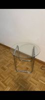Kleiner Glastisch modern / Ablagetisch / Wohnzimmertisch