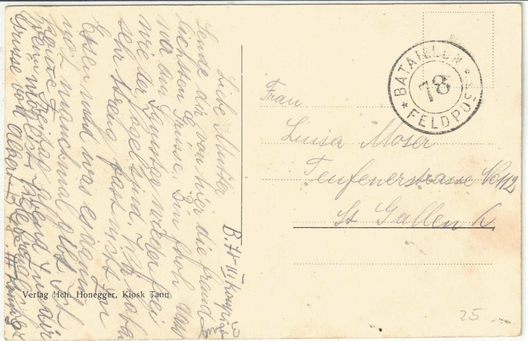 Cartoline postali: Gruss aus Tann - coloriert – Usato da Ettingen venduto da Kartenplanet 1