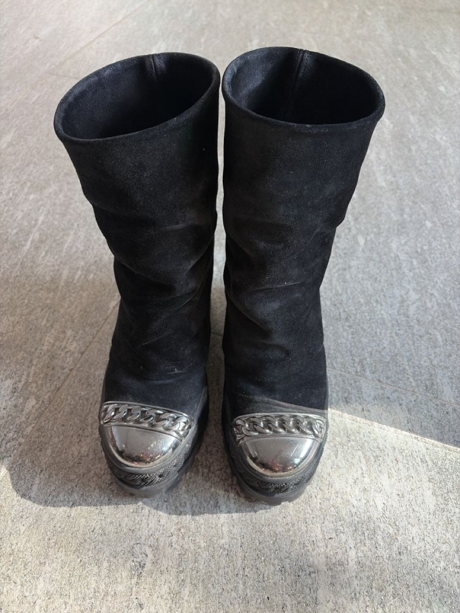 Casadei Chaussures femmes: Stivali con zeppa - Casadei - 38  – D'occasion à Davesco-Soragno par Chichijango