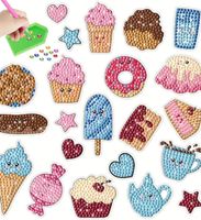 Diamant Painting Stickers für Kinder 22 st.