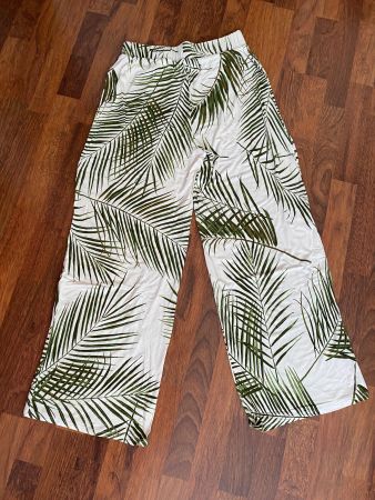 H&M Sommerhose mit Palmenmuster, Gr. S, Top Zustand!