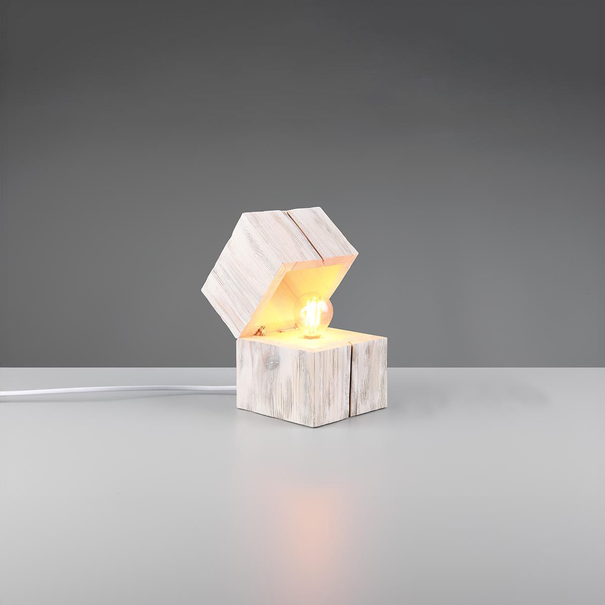 Lampade: LED Tischleuchte, Weiss, 16 cm Höhe – Nuovo (secondo la descrizione) da Kreuzlingen venduto da Smart-Light