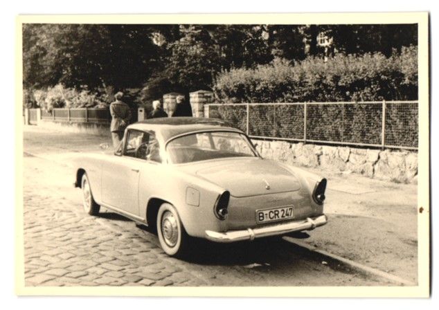 Fotografie & Manifesti: 2 Fotografien Auto Simca Aronde, PKW mit – Usato da Berlin venduto da bartko-reher 1