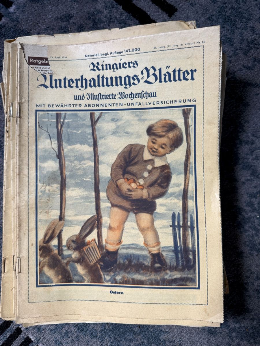 Riviste & Magazine: Unterhaltungsblätter – Usato da Appenzell Eggerst. venduto da Koer85 1