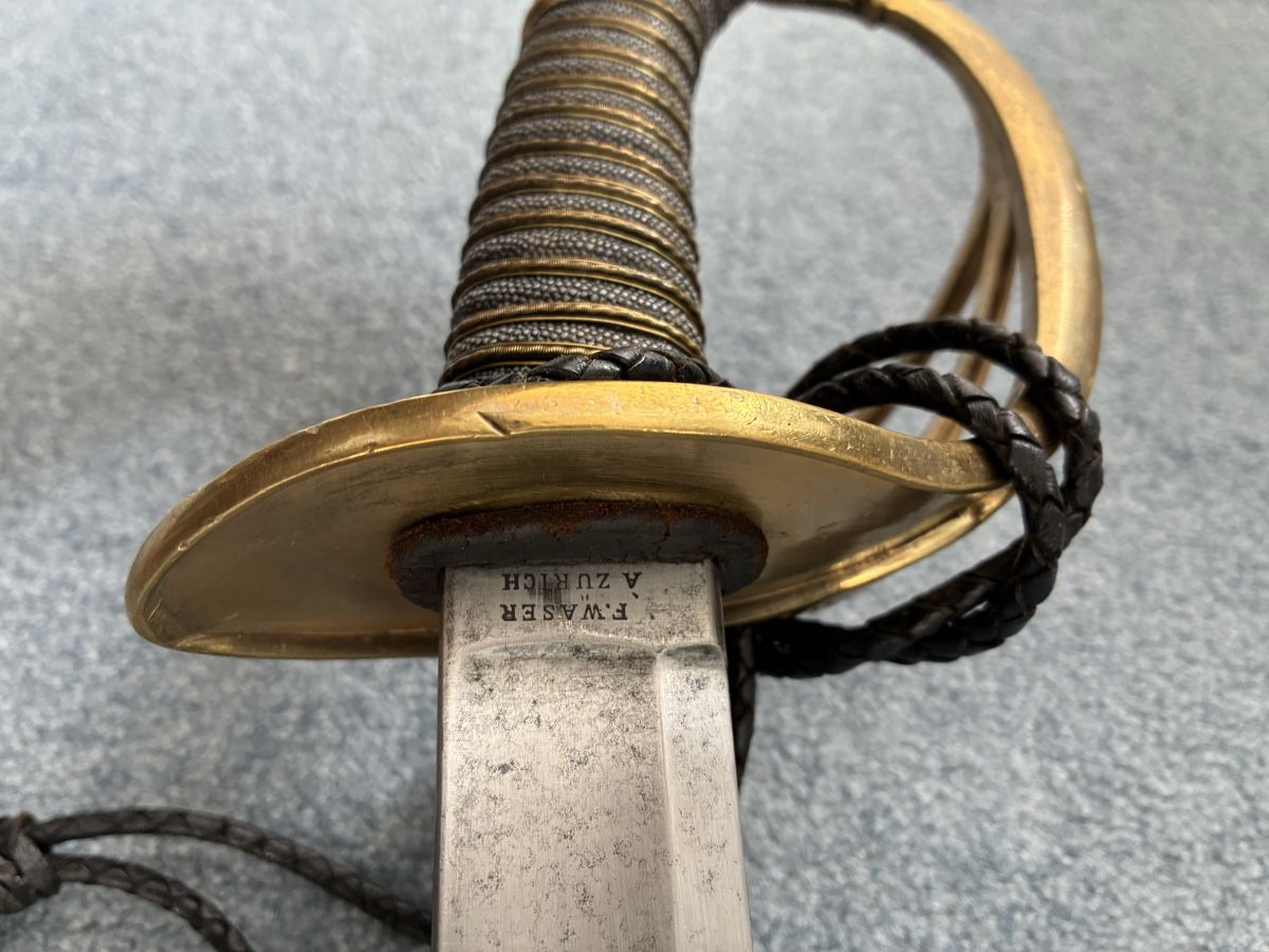Stichwaffen: Säbel berittene Offiziere 1852 – Gebraucht aus Gutenswil von Antiques77 4