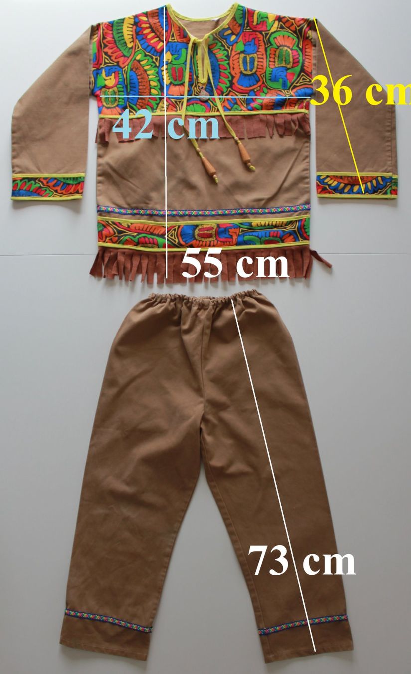 Kostüme: Costume Indien / Indianer t. 128 – Gebraucht aus Peseux von CoolShoping 2