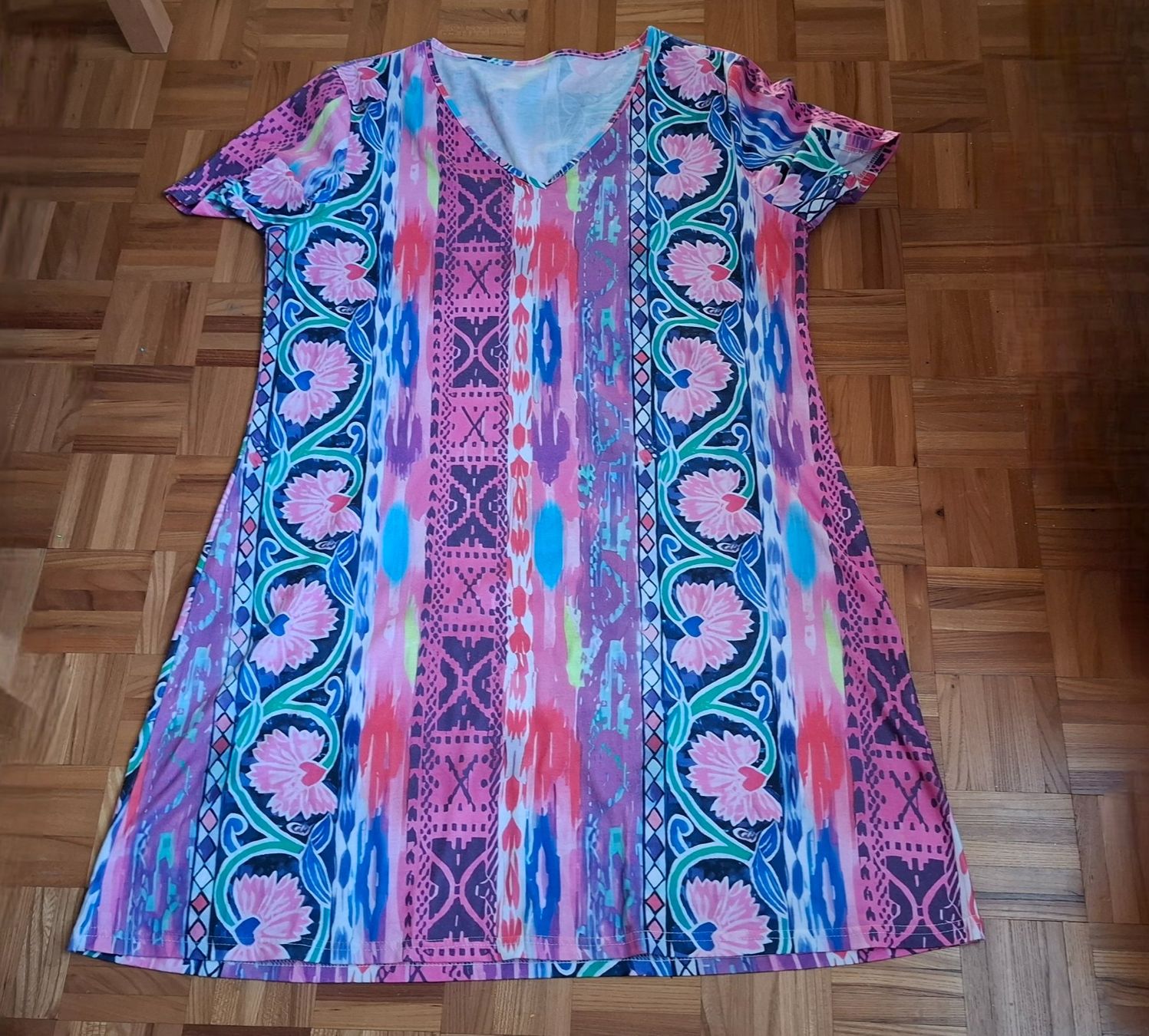 Vestiti: Robe à motifs colorés /Kleid gemustert – Nuovo (secondo la descrizione) da MOUTIER venduto da Anto21
