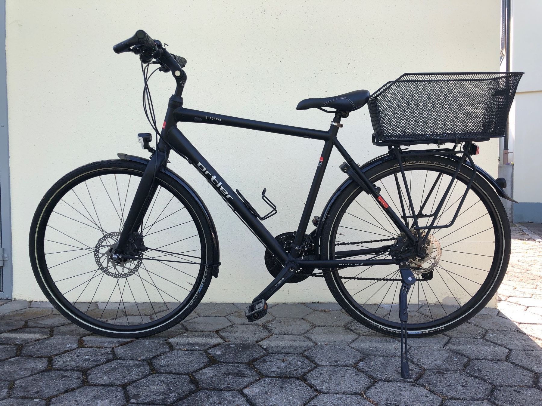 Shimano Biciclette: Velo schwarz Ortler gross 56 sm Ramen – Usato da Zollikofen venduto da lorik007
