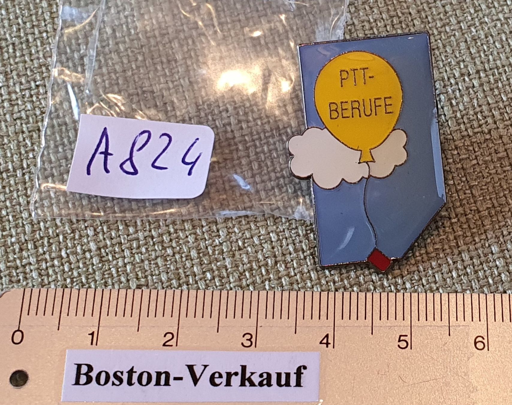 Placchette & Badge: A824 - Pin Die Post PTT - Berufe Ballon – Usato da Reinach BL venduto da Boston-Verkauf 3