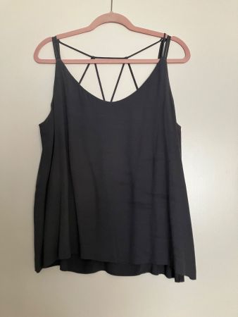 Damen Top NILE atelier dunkelgrau Grösse M