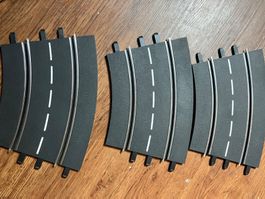Carrera 132/124 Kurventeile 2/30°SET 3 Stück