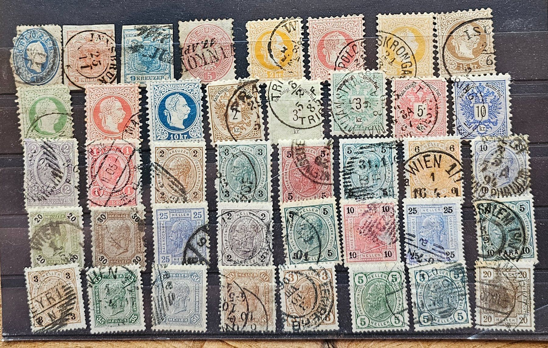 Tutti i francobolli: Österreich - alte Briefmarken – Usato da Les Valettes venduto da Nuba1