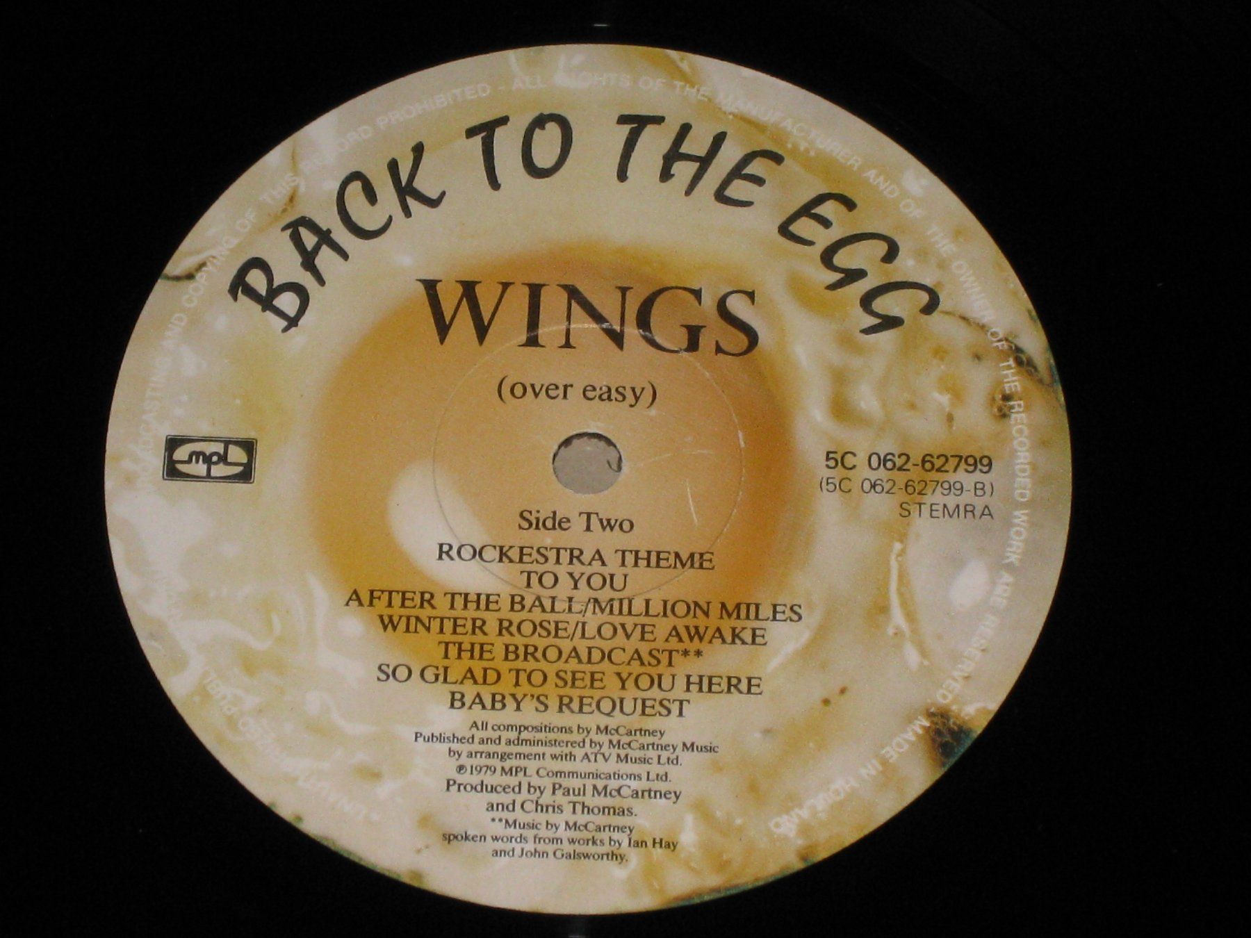 Dischi in vinile: LP - WINGS - BACK TO THE EGG – Usato da Steckborn venduto da Quo7 2