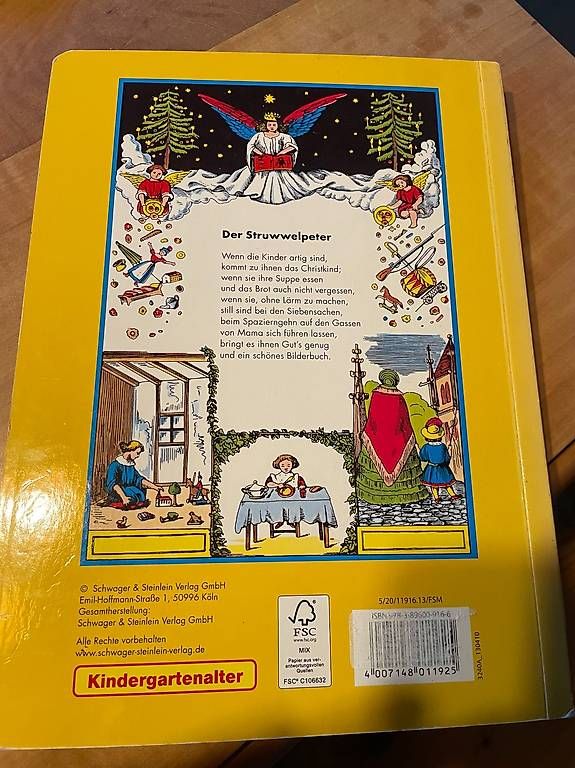 Libri: Bilderbuch Der Struwwelpeter  – Usato da Wädenswil venduto da fab. 1