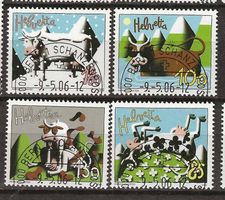 M1198 - Vaches suisses 1er jour