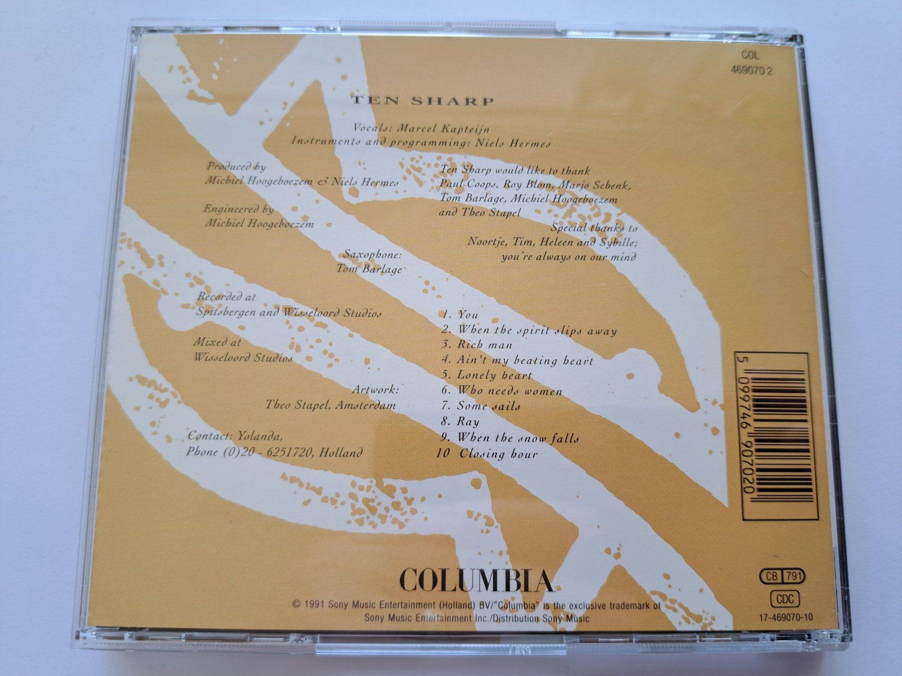 CD: Cd Ten Sharp - Under the water line  – Usato da Pully venduto da bro_n52j 1
