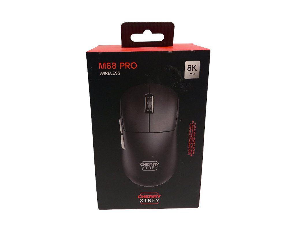 Maus: CHERRY XTRFY M68 Pro Wireless Black Mouse – Neu (gemäss Beschreibung) aus Hünenberg von Restwert_Zug
