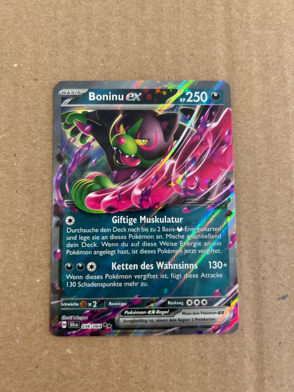Pokémon Carte collezionabili: Boninu EX – Nuovo (secondo la descrizione) da Zürich venduto da car_rbg5