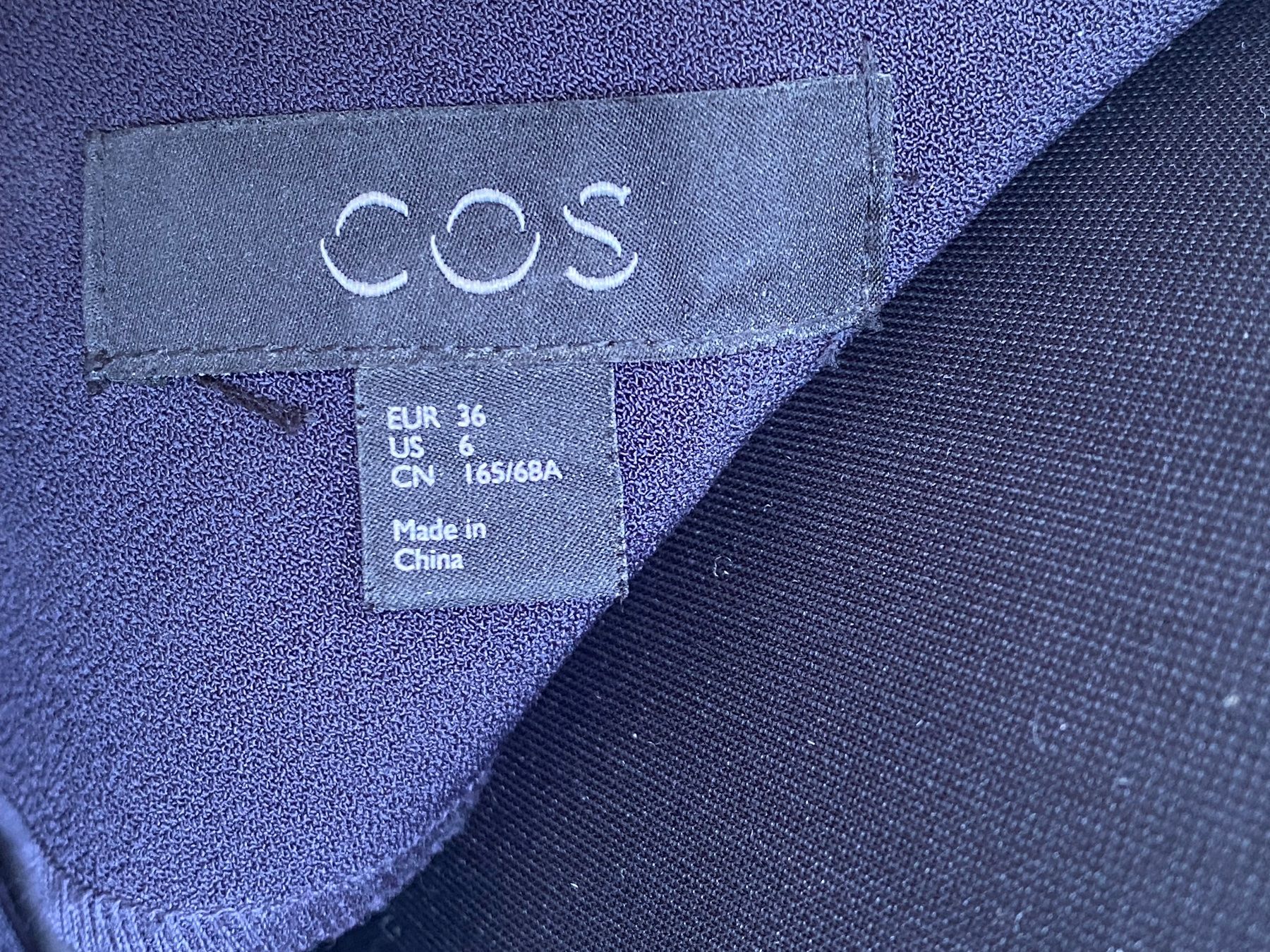 Cos Gonne: COS dunkelblauer Rock  A-Linie – Usato da Zürich venduto da JDB_Vintage 3