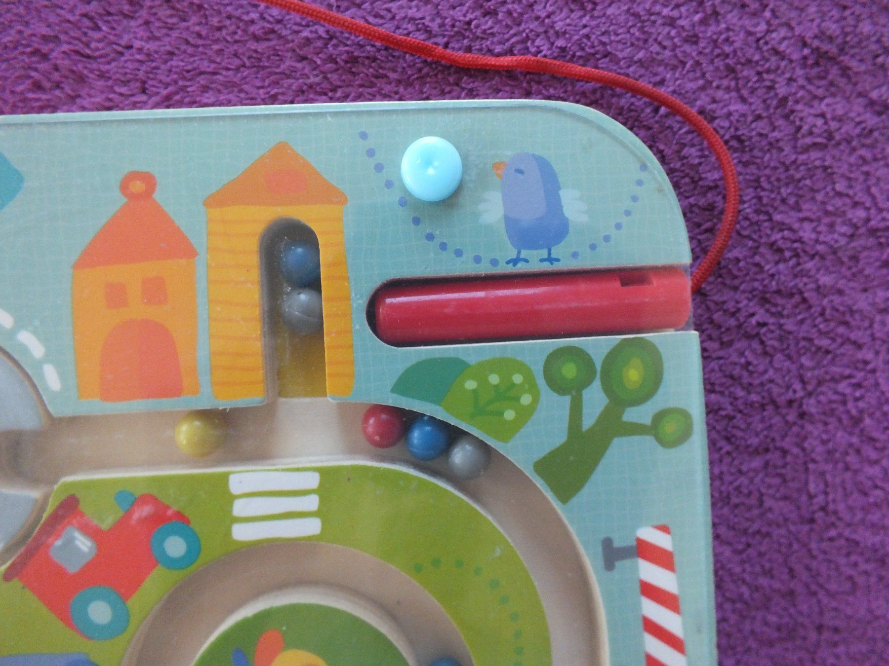 Haba Spiele: Haba - Magnetspiel Stadtlabyrinth – Gebraucht aus Müllheim Dorf von Seeeule01 6