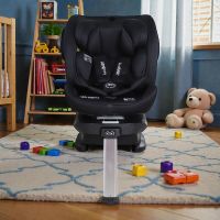 ISOFIX mit Standfuss Autositz iSize 40-150cm R129 BLACK NEU
