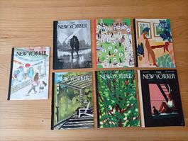 7 Stück The New Yorker Magazine - English - 2021