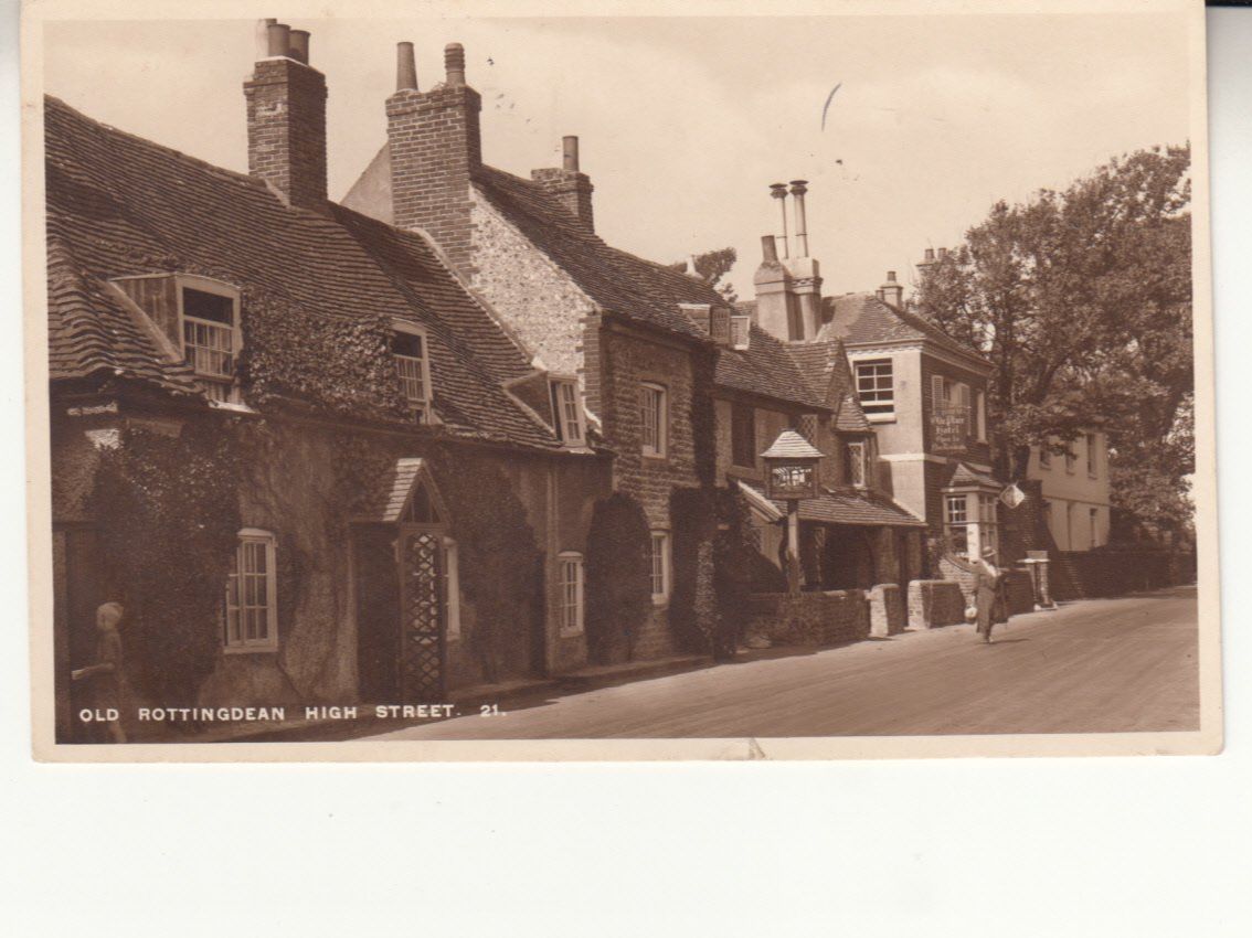 Cartoline postali: Rottingdean 1935 – Usato da Bürglen TG venduto da StampGraf