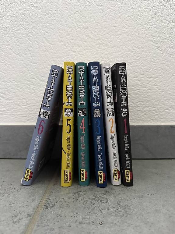 BD: Collection Death Note  Tomes 1 à 6  – D'occasion à Malleray par pab_wjv9