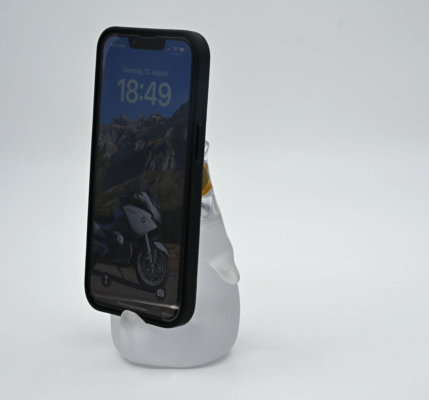 Staffe: Kristallglas Eule, Handyhalter – Nuovo (secondo la descrizione) da Dürnten venduto da puumies 2