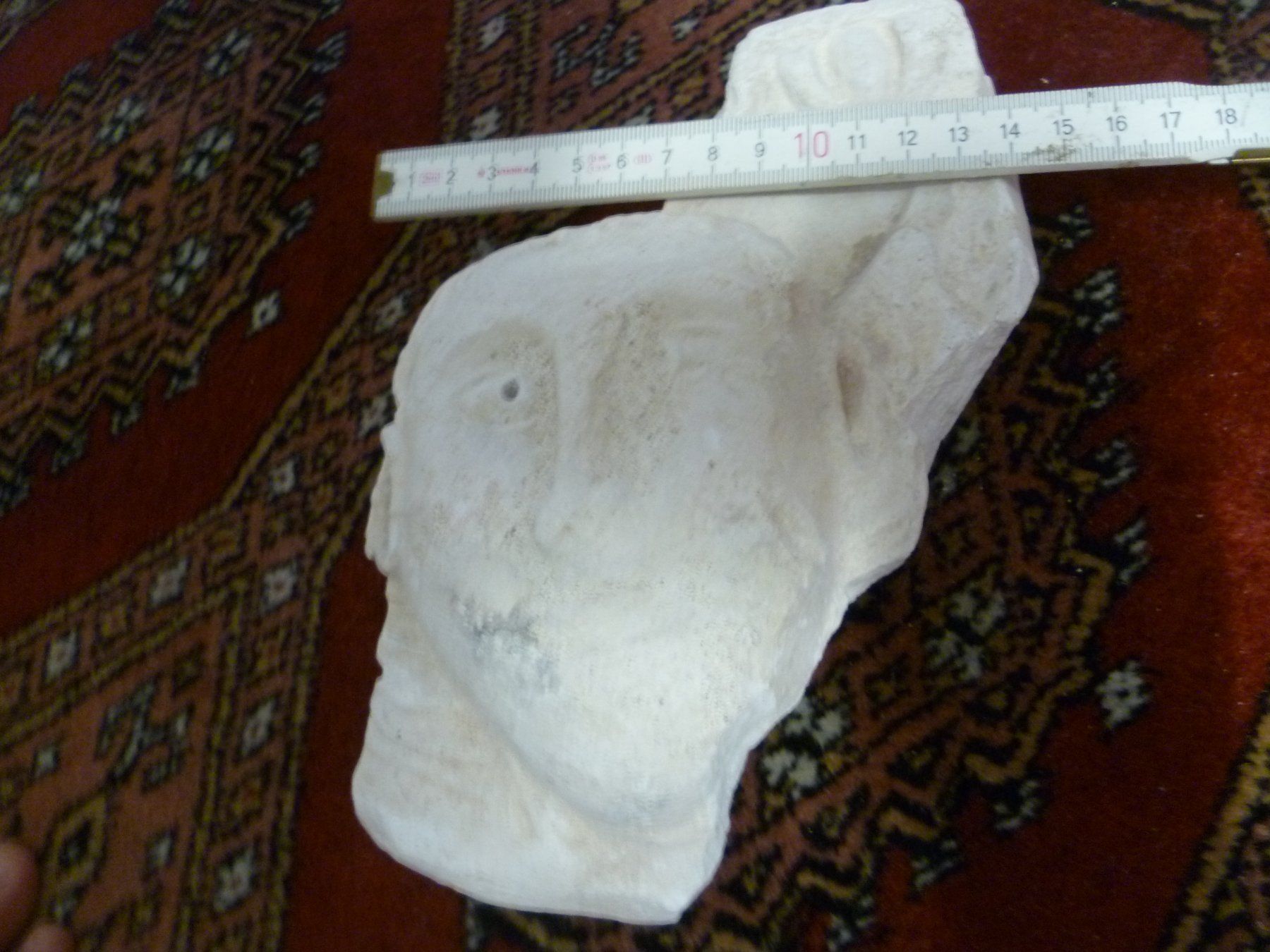 Sculture & Statue: ANTIK ANTIQUE Kopf aus Gips oder Mörtel, ca. 200 Jahre alt? – Usato da Zeiningen venduto da elcanaja 3