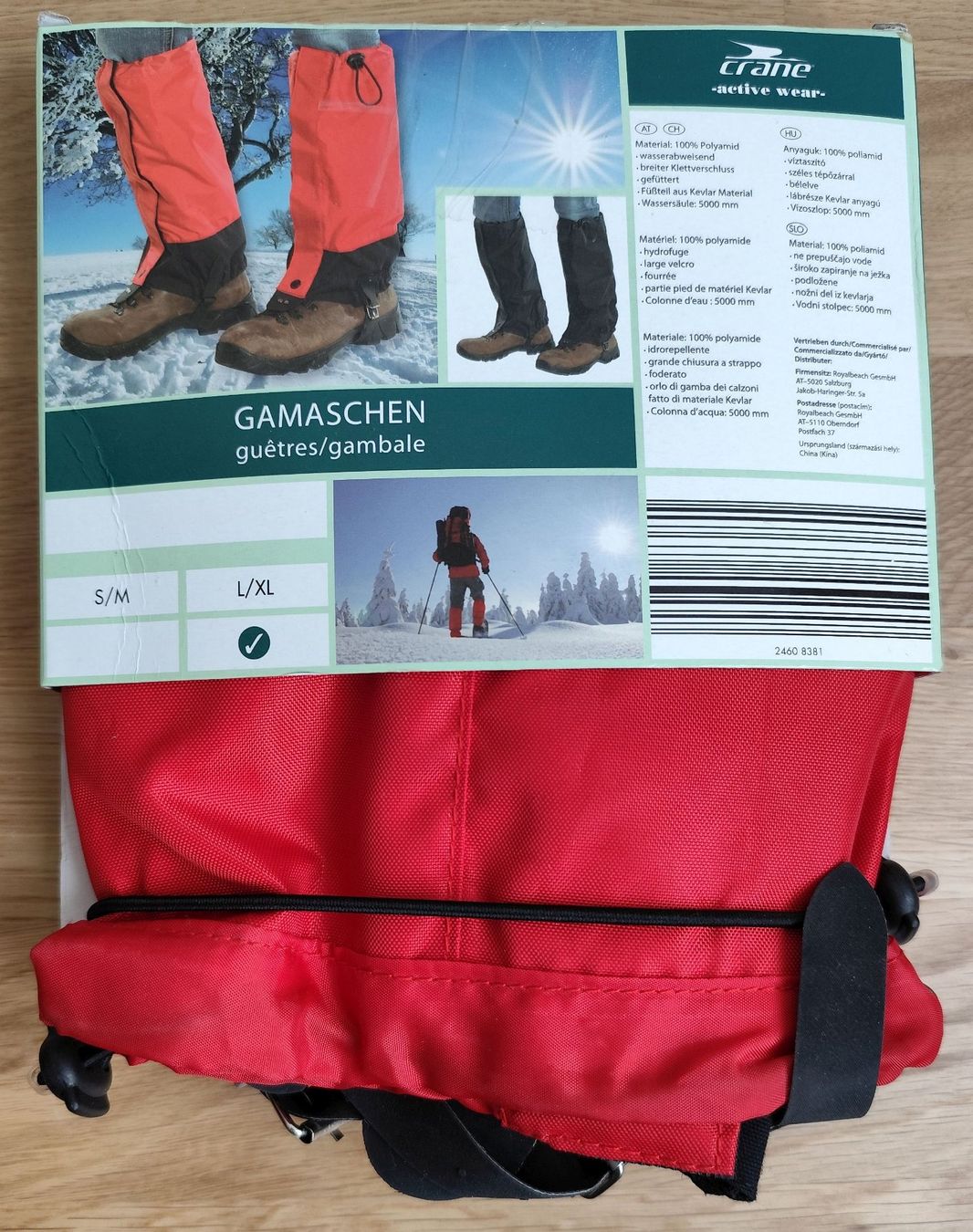 Gamaschen & Bandagen: Gamaschen Grösse L/XL Fabrikneu – Neu und originalverpackt aus Oberwil BL von NTS-TopShop 1