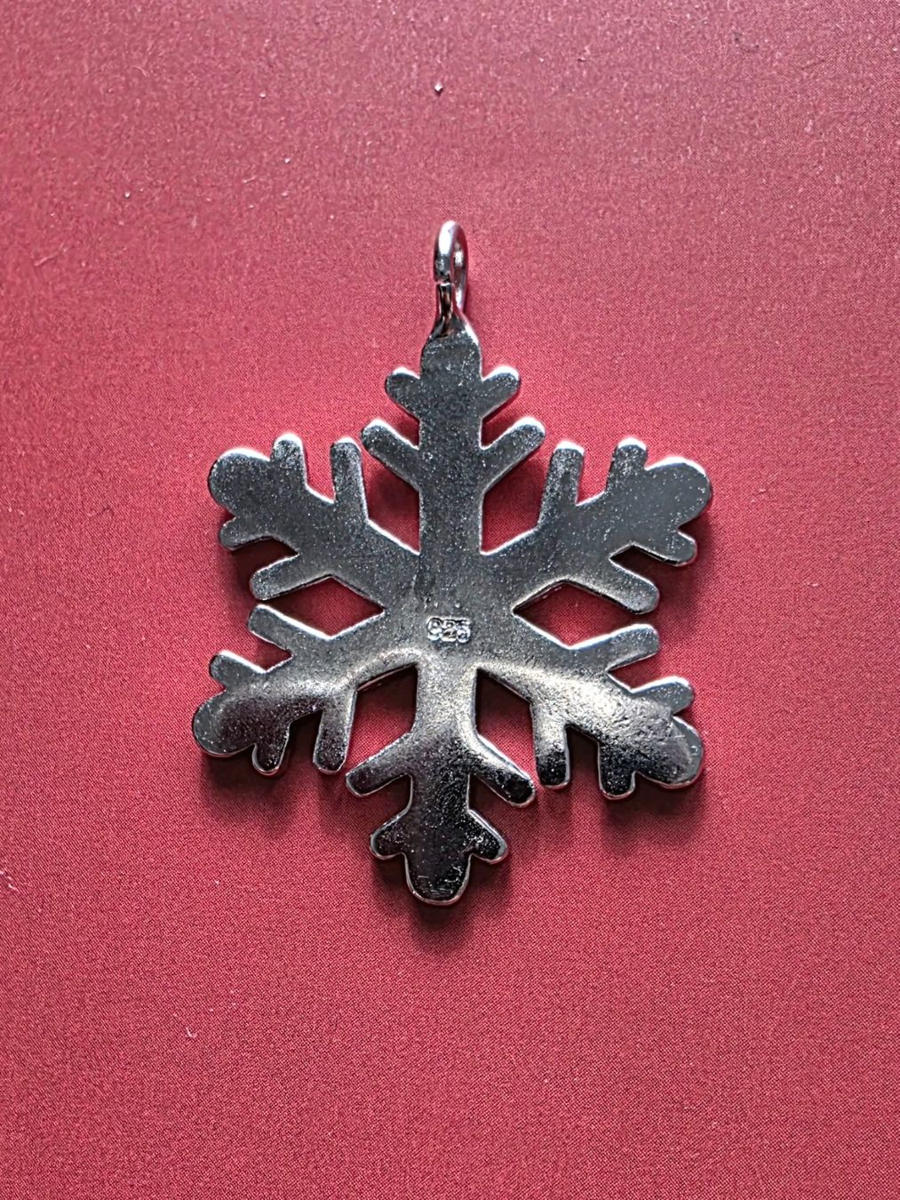 Pendentifs: Schneeflocken Anhänger Silber 925 – Neuf (Voir description) à Madetswil par triforuz 3