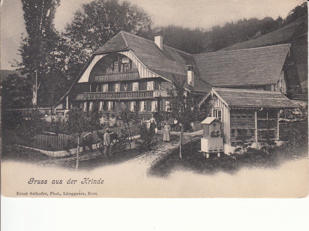 Cartoline postali: Krinde ca. 1900 – Usato da Bürglen TG venduto da StampGraf
