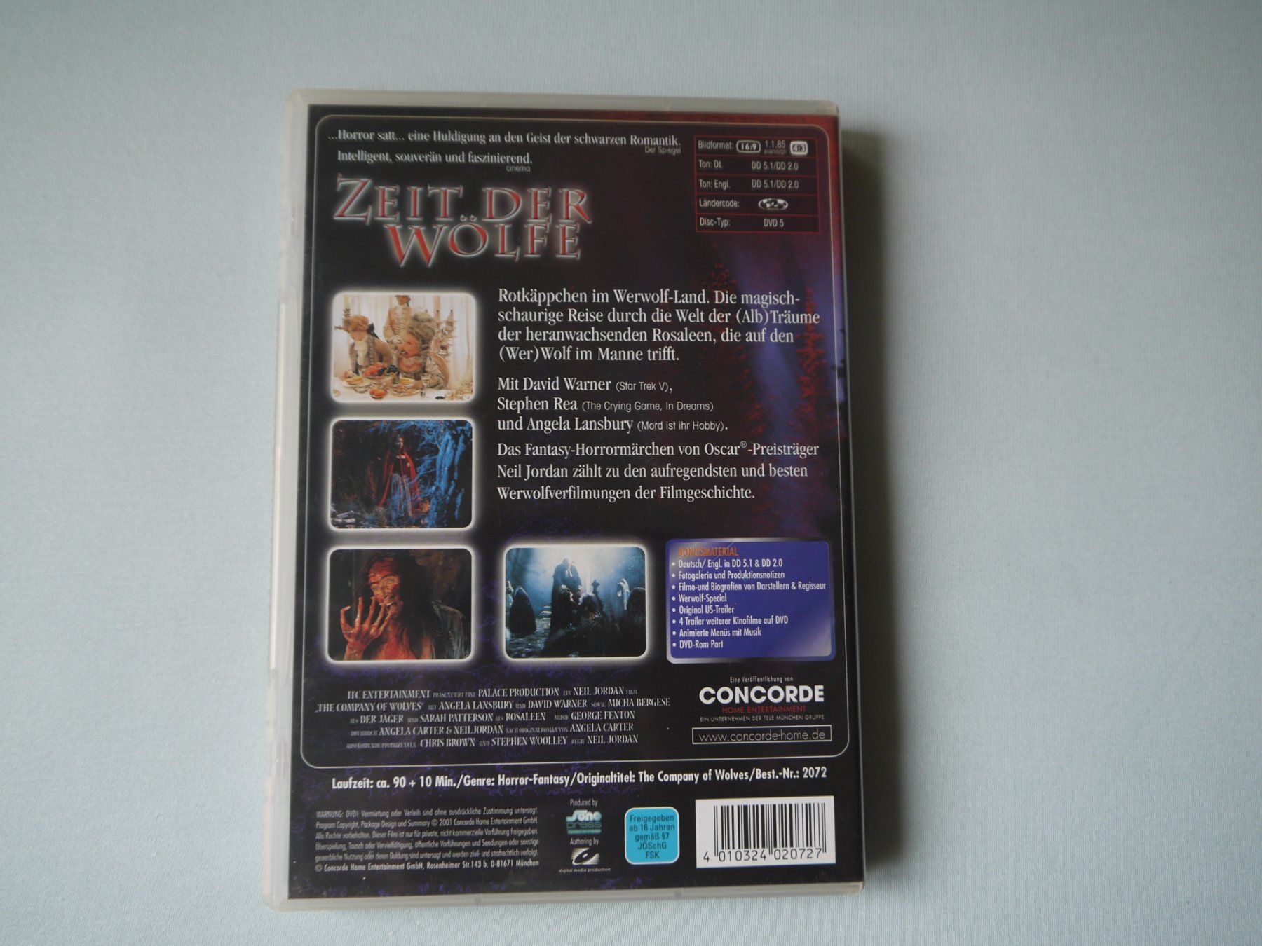 Tutti i DVDs: ZEIT DER WÖLFE - Stephen Rea – Usato da Hagendorn venduto da Blaf 1