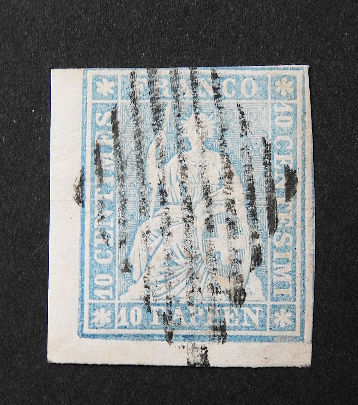 Tutti i francobolli: 23 Cb Kat. 200.-  ! – Usato da Rain venduto da Sterne13