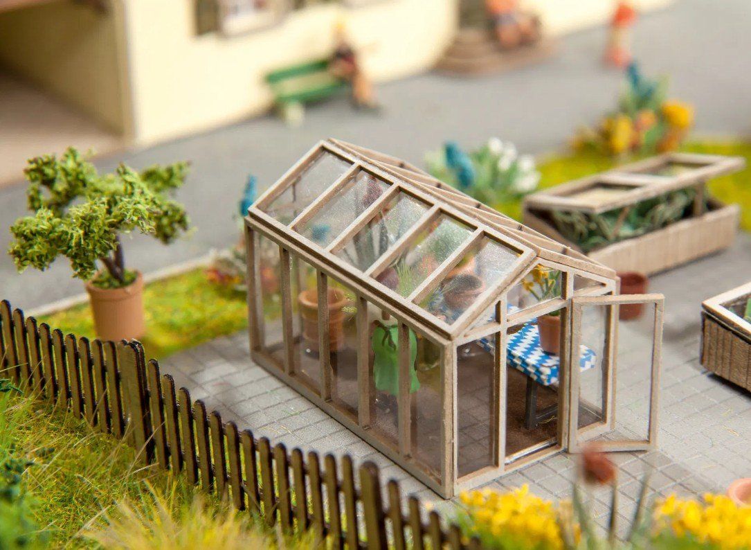 Noch Modelleisenbahnen: NOCH 14357 H0 Gewächshaus – Neu und originalverpackt aus Neukirch an der Thur von MoBa-Artikel