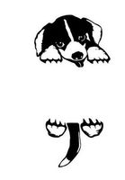 süsser Aufkleber Hund Sticker Black Friday %%