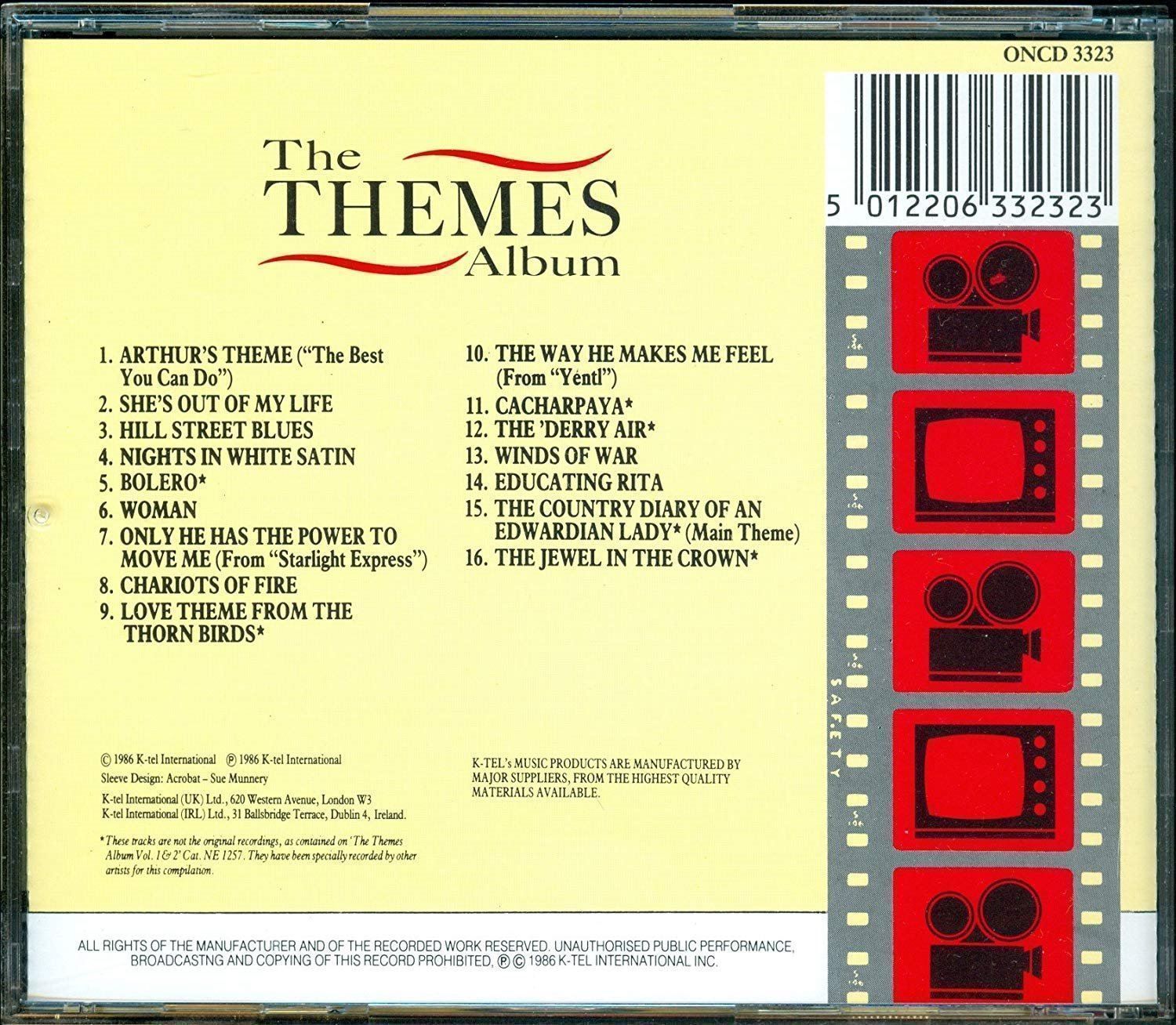 CDs: CD: ►The Themes Album – Gebraucht aus Humlikon von GX30