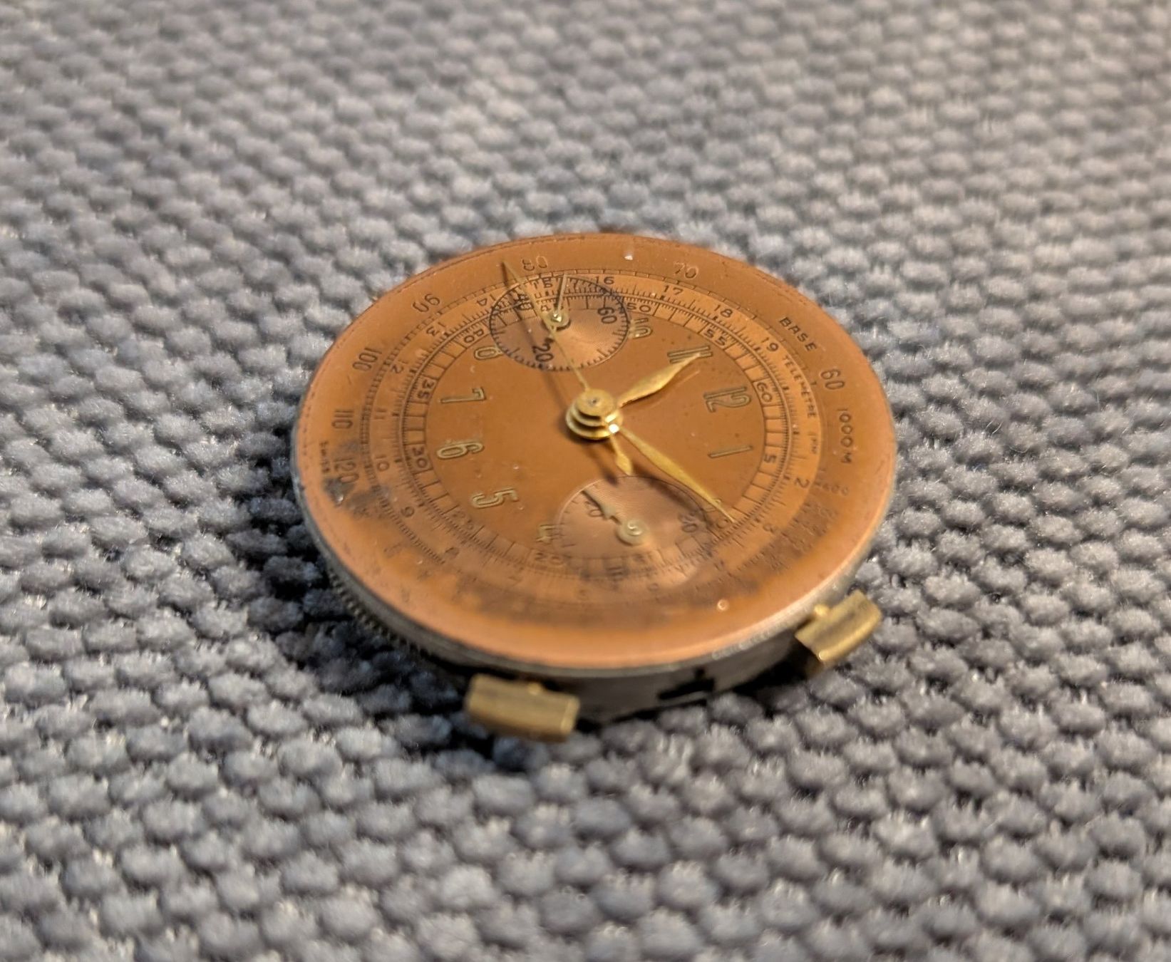 Orologi: Chronograph Werk, Unruhe okay – Difettoso da Oberbüren venduto da Space20 1