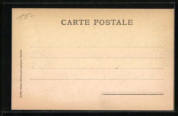 Cartoline postali: Salvan, Teilansicht des Ortes mit Kirche – Usato da Berlin venduto da bartko-reher 1