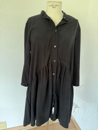 Zara Tunika Kleid schwarz Gr. XL Lyocel