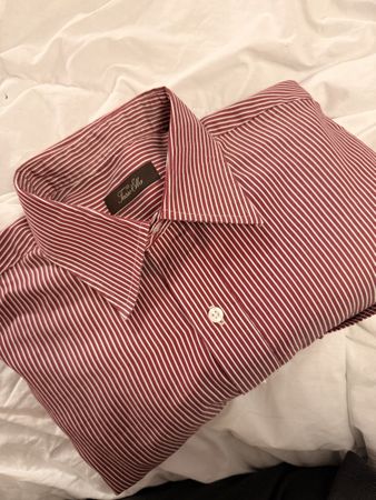 Tasso Ella Hemd, Rot/Weiss gestreift, Top Zustand, Gr. L