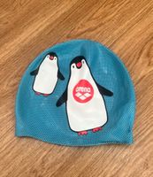 Badekappe Arena mit Pinguin Motiv