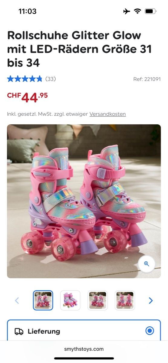 Patins à roul. & inline: Rollschuhe – D'occasion à Meggen par CLFZ