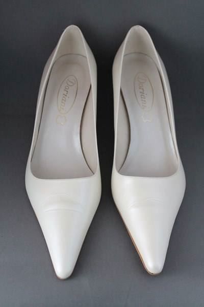 Chaussures femmes: Chaussures cuir ivoire DORIANI – Neuf avec emballage d'origine à Agiez par chouchanelle 1